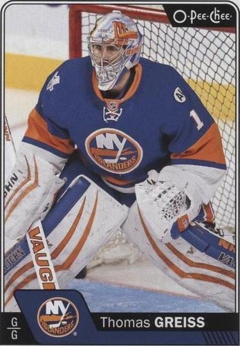 2016-17 O-Pee-Chee - Thomas Greiss #549
