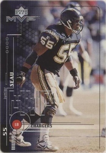 1999 Upper Deck MVP Junior Seau #162