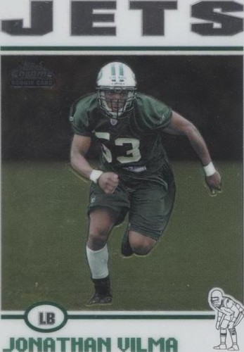 2004 Topps Chrome Jonathan Vilma #186