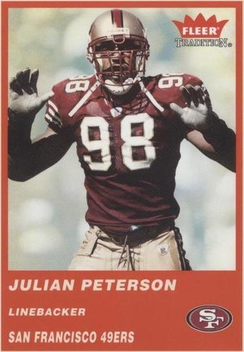 2004 Fleer Tradition Julian Peterson #154