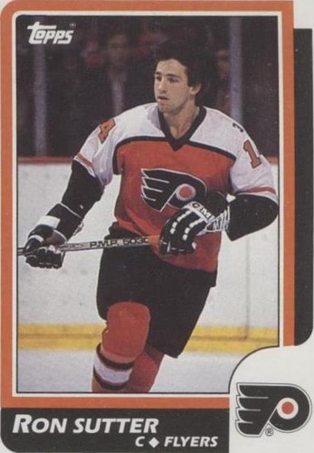 1986-87 Topps - Ron Sutter #109