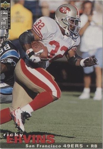 1995 Upper Deck Collector's Choice Update Ricky Ervins #U145