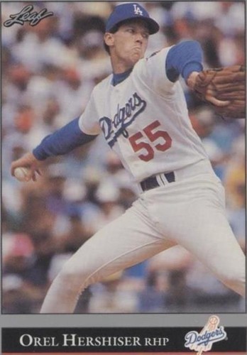 1992 Leaf - Orel Hershiser #81