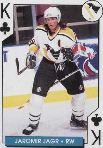 1996-97 Bicycle NHL Hockey Aces Playing Cards - Jaromir Jagr #KC