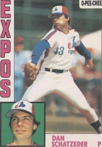 1984 O-Pee-Chee - Dan Schatzeder #57