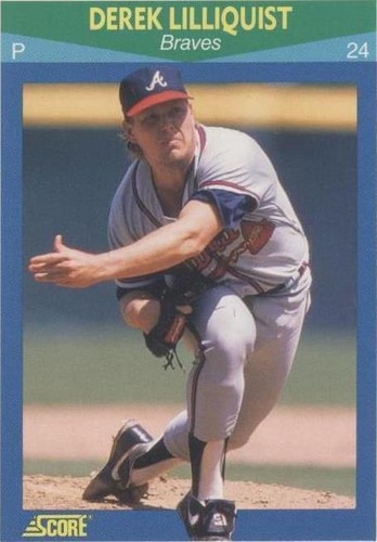 1990 Score Rising Stars - Derek Lilliquist #19