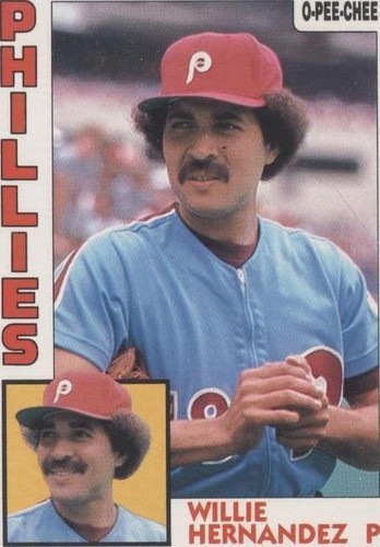 1984 O-Pee-Chee - Willie Hernandez #199