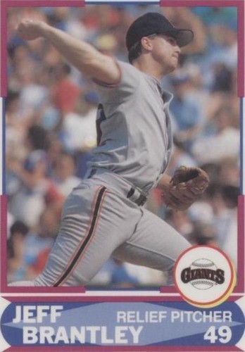 1990 Score - Jeff Brantley #24