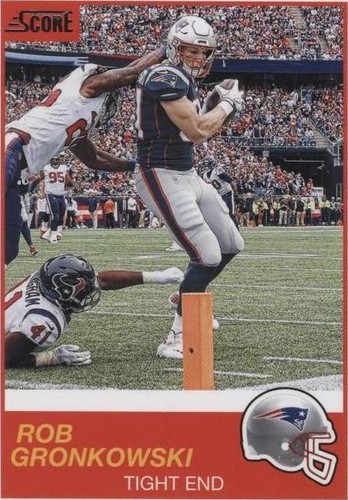 2019 Score Rob Gronkowski #148