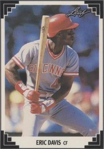 1991 Leaf - Eric Davis #37