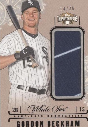 2014 Topps Triple Threads - Gordon Beckham #UJR-GB
