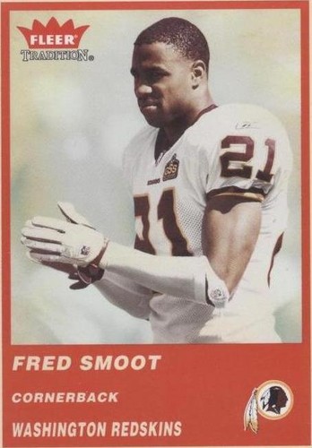 2004 Fleer Tradition Fred Smoot #163