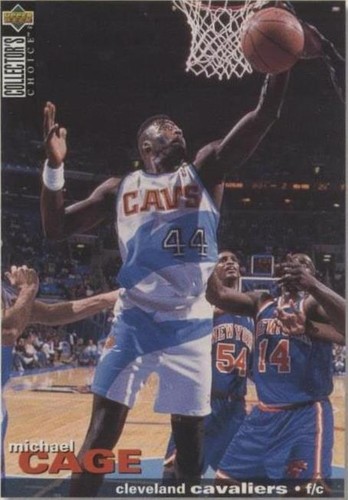 1995-96 Upper Deck Collector's Choice International German I - Michael Cage #27