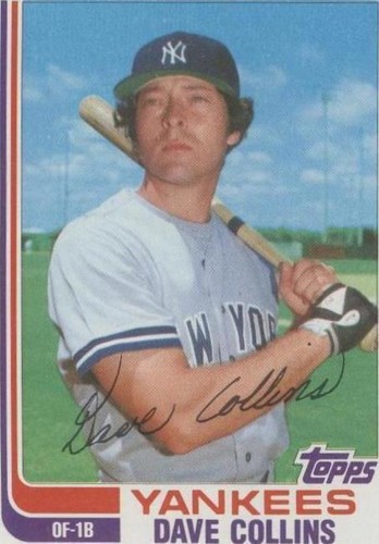 1982 Topps Traded - Dave Collins #20T