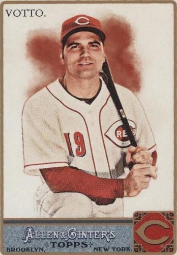 2011 Topps Allen & Ginter's - Joey Votto #80