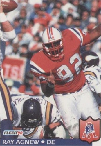 1992 Fleer Ray Agnew #254