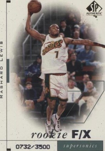 1998-99 SP Authentic - Rashard Lewis #118