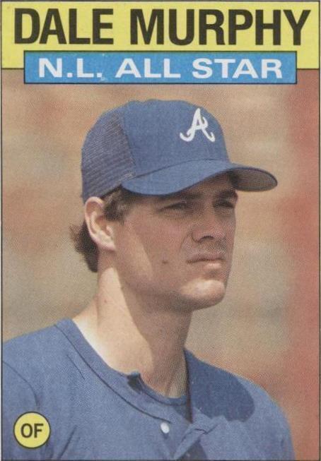 1986 Topps - Dale Murphy #705