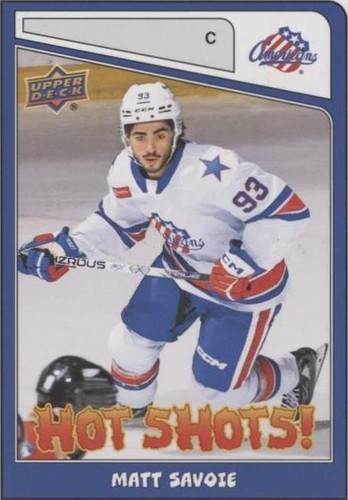 2023-24 Upper Deck AHL - Matthew Savoie #HS-6