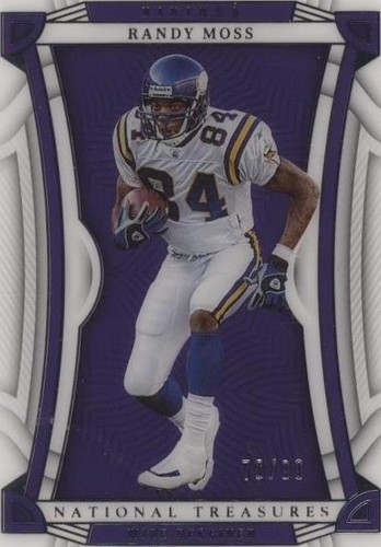 2022 Panini National Treasures Randy Moss #77