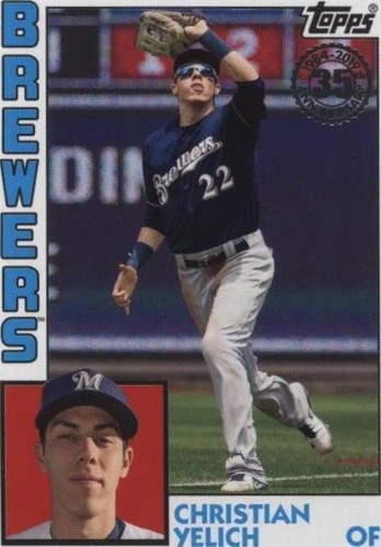 QUELLEN SUCHE グレゴー・レリッシュ CHRISTIAN YELICH 2019 Topps Vintage Stock Parallel #'D 24/99
