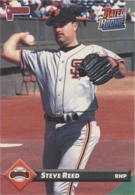 1993 Donruss - Steve Reed #375