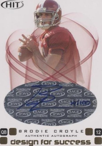 2006 SAGE Hit Brodie Croyle #D-12