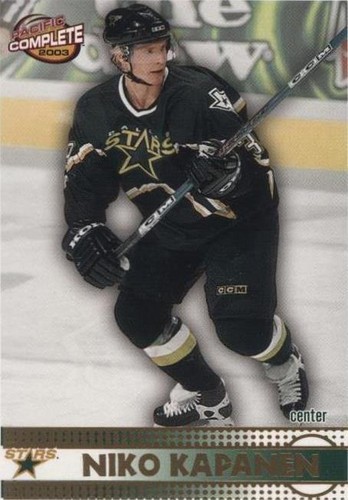 2002-03 Pacific Complete - Niko Kapanen #503