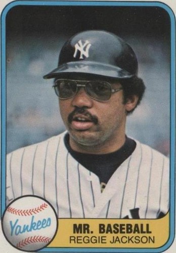 1981 Fleer - Reggie Jackson #650
