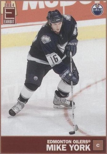 2003-04 Pacific Exhibit - Mike York #61