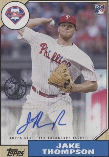 2017 Topps - Jake Thompson #1987A-JT