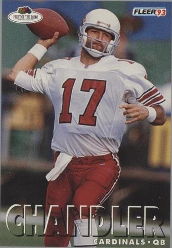 1993 Fleer Fruit of the Loom Chris Chandler #43