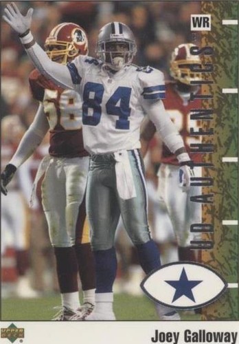 2002 UD Authentics Joey Galloway #22