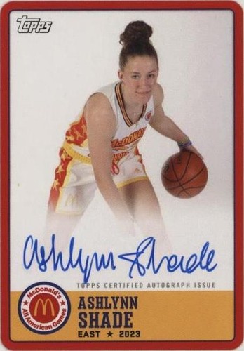 2023 Topps Chrome McDonald's All American - Ashlynn Shade #PA-ASH