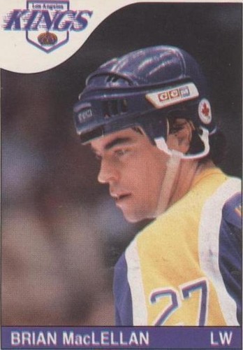 1985-86 O-Pee-Chee - Brian MacLellan #204