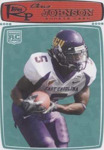 2008 Topps Rookie Progression Chris Johnson #207