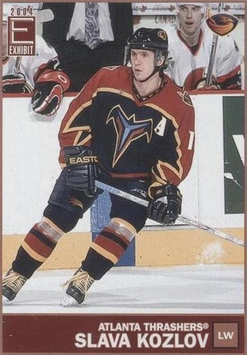 2003-04 Pacific Exhibit - Vyacheslav Kozlov #10