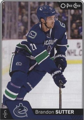 2016-17 O-Pee-Chee - Brandon Sutter #23