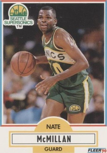 1990-91 Fleer - Nate McMillan #181