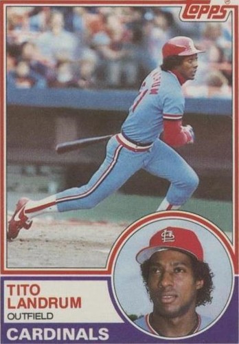 1983 Topps - Tito Landrum #337