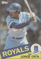1985 Topps - Jorge Orta #164