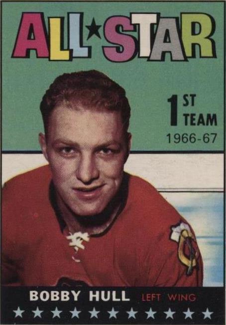 1967-68 Topps - Bobby Hull #124