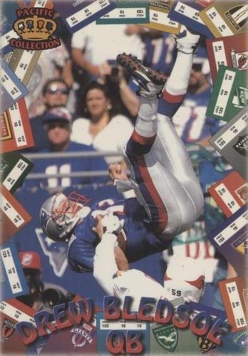 1996 Pacific Litho-Cel Drew Bledsoe #GT-20