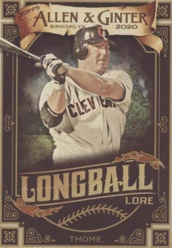 2020 Topps Allen & Ginter's - Jim Thome #LL-43