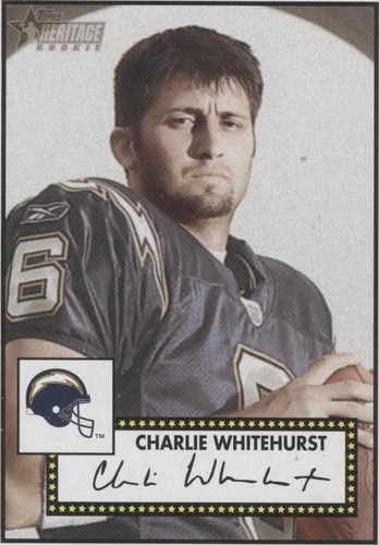 2006 Topps Heritage Charlie Whitehurst #193