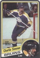 1984-85 O-Pee-Chee - Charlie Simmer #90