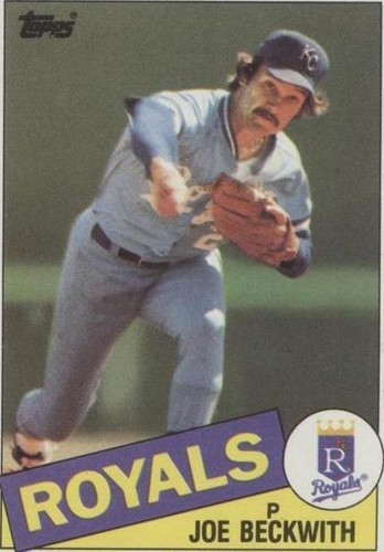 1985 Topps - Joe Beckwith #77