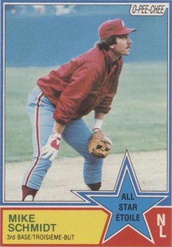 1983 O-Pee-Chee - Mike Schmidt #342