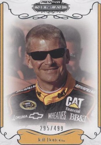 2012 Press Pass Showcase - Jeff Burton #5