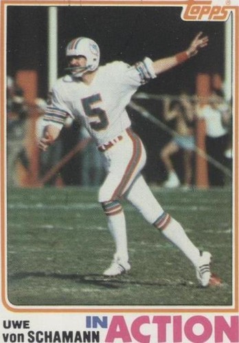 1982 Topps Uwe Von Schamann #139